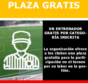 Un Entrenados Gratis en todos nuestros torneos